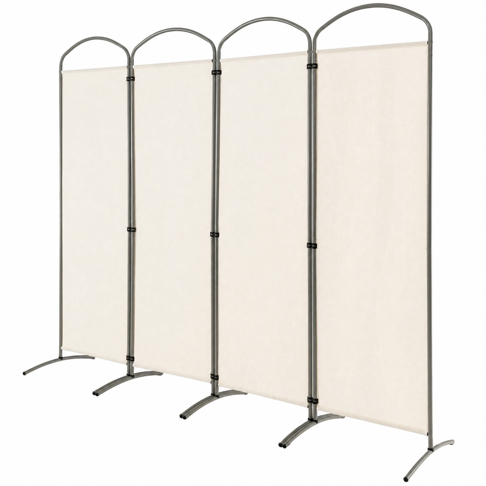 Vebreda 6.2Ft Folding 4-Panel Room Divider for Home Office Living Room, Durable Material, Flexible Design, folding privacy screen