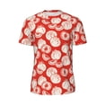thumbnail image 6 of Rocae Tomatoes for Men's Mesh Quick-Dry Short Sleeve Workout T-Shirt,Mens Crew Neck Tee Lightweight Soft Classic T Shirts 3X-Large, 6 of 9