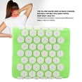 thumbnail image 3 of Acupuncture Massage Pillow Stress Relief Acupressure Massage Back Cushion Fruit Green, 3 of 7