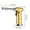 Gold229, variant on WUXICHEN Blue Flame Spray Torch Lighter, 360° Inverted Fire Windproof Butane Torch, Desktop Handheld for Outdoor BBQ or Baking, Silver