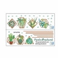 thumbnail image 1 of Advancent Etiqueta de la pared de la planta Calcomanías extraíbles en macetas Jardín Colgante suculento Murales de arte Sala de estar Decoración del hogar, 1 of 6