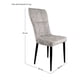 thumbnail image 5 of Juego Set 4 Sillas Comedor Altas Vinipiel Modernas Tapizadas, 5 of 5