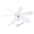 thumbnail image 5 of USB Small Ceiling Fan USB5V Power Quiet Camping Outdoor Tent Fan 6Leaves Strong Wind, 5 of 9