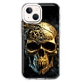 thumbnail image 1 of MUNDAZE Apple iPhone 13 Steampunk Skull Science Fiction Machinery Double Layer Phone Case Cover, 1 of 6