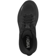 Hoka Mens Bondi 9 Sneaker, Black/Black, 10