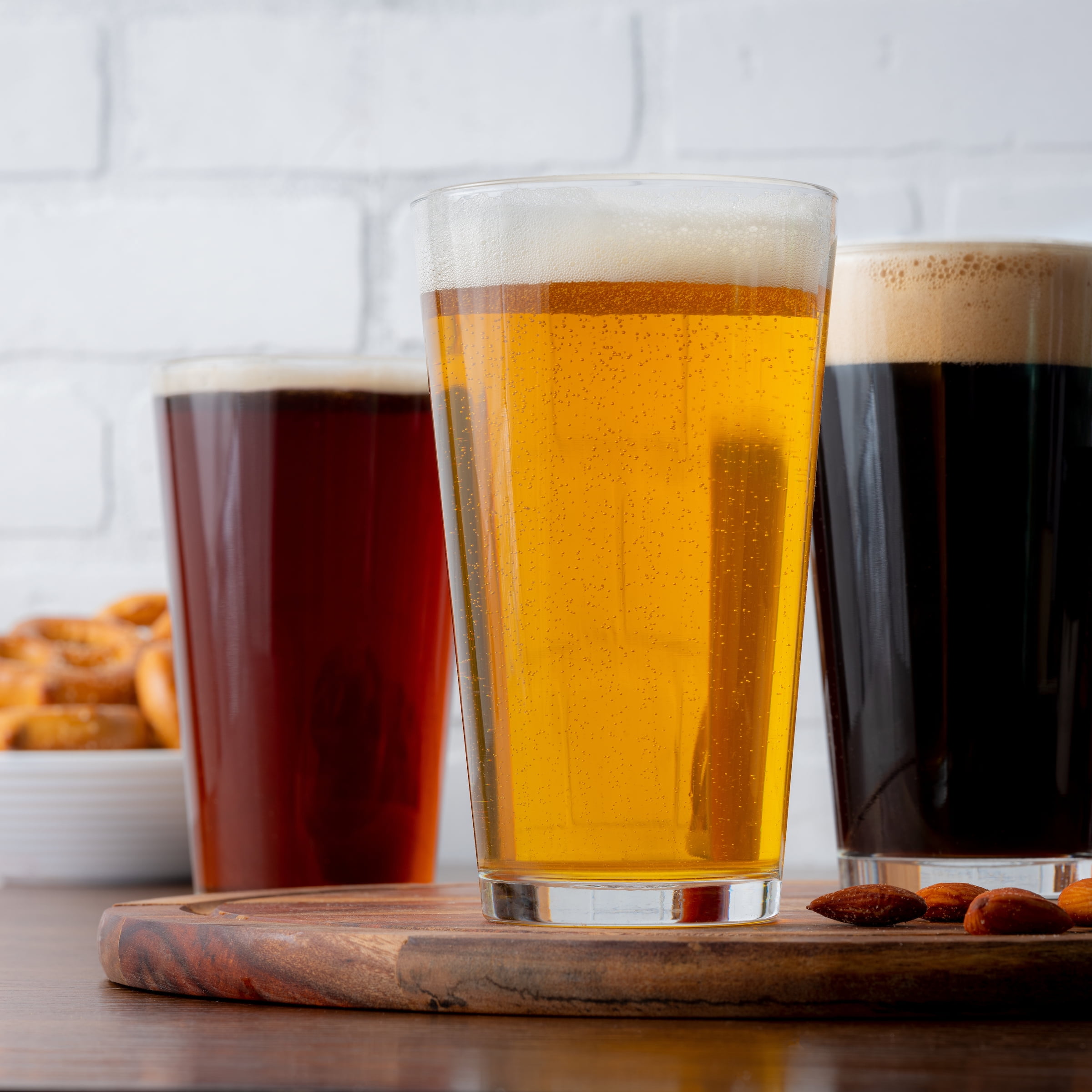 Luminarc 16 oz. Craft Brew Clear Pub Glass 4 PC Set