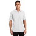 thumbnail image 1 of Port Authority K559 Stain-Resistant Pocket Polo Shirt - White - Small, 1 of 2