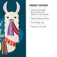 thumbnail image 3 of Los Angeles, California, Llovin' Llama, Blue, Contour Birch Wood Wall Sign (6x9 Rustic Home Decor, Ready to Hang Art), 3 of 5
