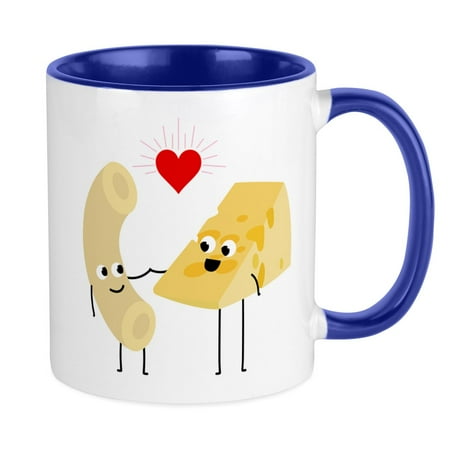 

CafePress - I Love Mac And Cheese - Ceramic Coffee Tea Novelty Mug Cup 11 oz