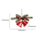 thumbnail image 3 of Xihbxyly Cencerro de Metal Vintage, Colgante Rústico de Cuerno de Hierro, Decoración Shabby Chic Roja, Adorno Navideño para El Hogar, Campanas Colgantes Multiusos para Puerta, Chimenea y Pared, 23 X, 3 of 6
