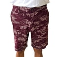 thumbnail image 2 of Under Armour Mens UA Drive Printed Golf Shorts, Burgundy, 36, 2 of 3