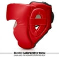 thumbnail image 4 of DXM SPORTS Headgear for Boxing, MMA Training, Sparring Martial Arts - Adjustable and Padded Safety Head Guard, 4 of 7