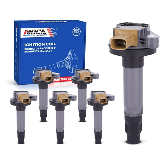 MOCA AUTOPARTS 6x Ignition Coils Fit for 2013-2019 Ford Explorer 3.5L & 2015-2020 Ford Lobo 3.5L & 2013-2019 Lincoln MKT 3.5L