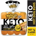 thumbnail image 6 of Nature's Own Life Keto Soft White Hotdog Buns, Keto Hotdog Buns, Keto Bread Buns, 8 Count, 6 of 9