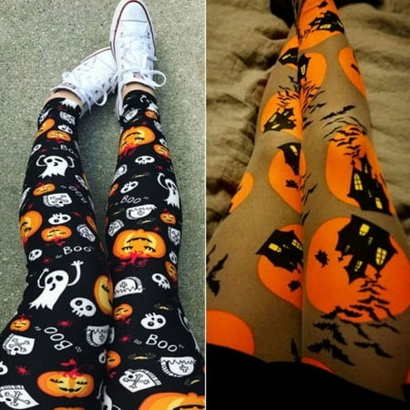 halloween workout leggings