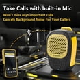 thumbnail image 3 of Altavoz Bluetooth portátil Penom resistente al agua, amarillo, 3 of 6