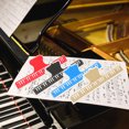 thumbnail image 1 of UPOUART 4Pcs Convenient Music Score Fixed Clips Plastic Page Clips for Piano and Book Use, 1 of 8