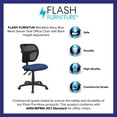 thumbnail image 3 of BizChair Mid-Back Navy Blue Mesh Swivel Task Office Chair with Back Height Adjustment, 3 of 3