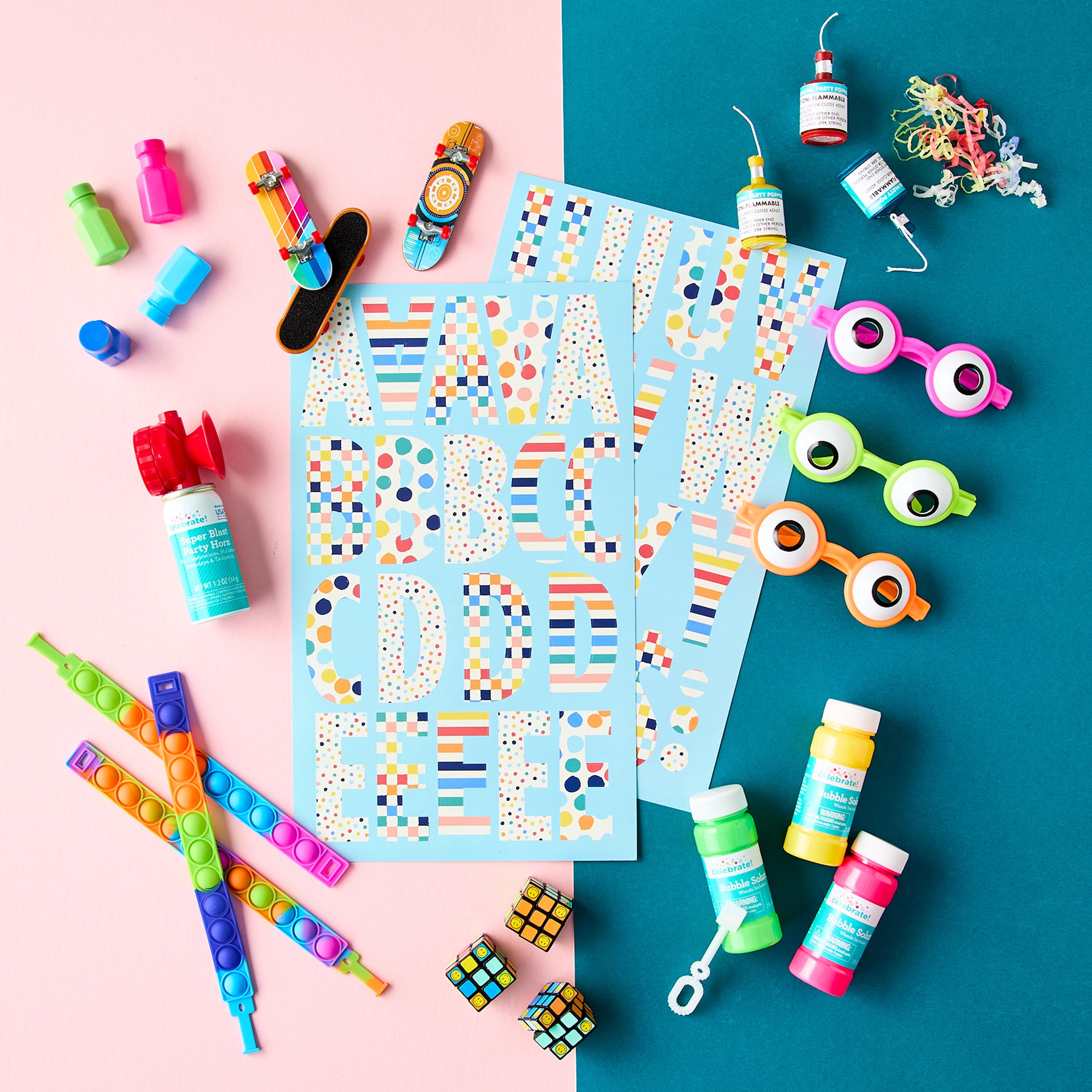 Multi-Color Children Mini Puzzle Cube Party Favors, 4 Count, by Way To Celebrate