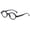 Black, variant on Womens Gray Small Round Presbyopic Glasses Men Fashion Trendy Personalized Reading Glasses Spring Hinge Readers +1.50
