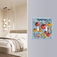 thumbnail image 4 of Yayeee Toggle Light Switch Wall Plate 3-Gang 6.37"x4.48" Decorative Outlet Cover, Yellow Floral Tomatoes, 4 of 7