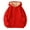 Red, variant on Ulanda Unisex Boys Girls Fleece Lined Sherpa Hoodies Kids Warm Winter Hoodies Pullover Hooded Sweatshirt Sweater (Grey, 5-6 Years)