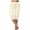 Beige, variant on Women High Waisted Soft Capri Workout Yoga Pants Gray XL
