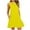 Z2-Yellow, variant on Otvok Womens Dresses,Women O Neck Casual Pockets Sleeveless Above Knee Dress Loose Party Dress