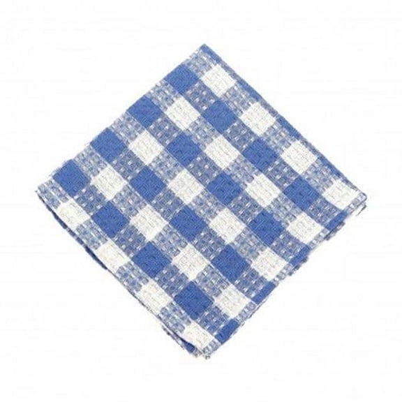 AG-31291S-4 Dish Cloths, Toro Blue Check - Set of 4