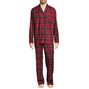 George Men’s Holiday Matching Family Christmas Pajamas Sleepwear Set, 2-Piece, Sizes S-XL
