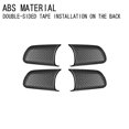 thumbnail image 3 of Car Seat Rear Armrest Trim Sticker for Carbon Fiber, 3 of 5