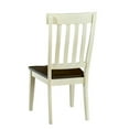 thumbnail image 2 of A-America Toluca Slatback Side Chair, Chalk / Cocoa Bean, 2 of 2