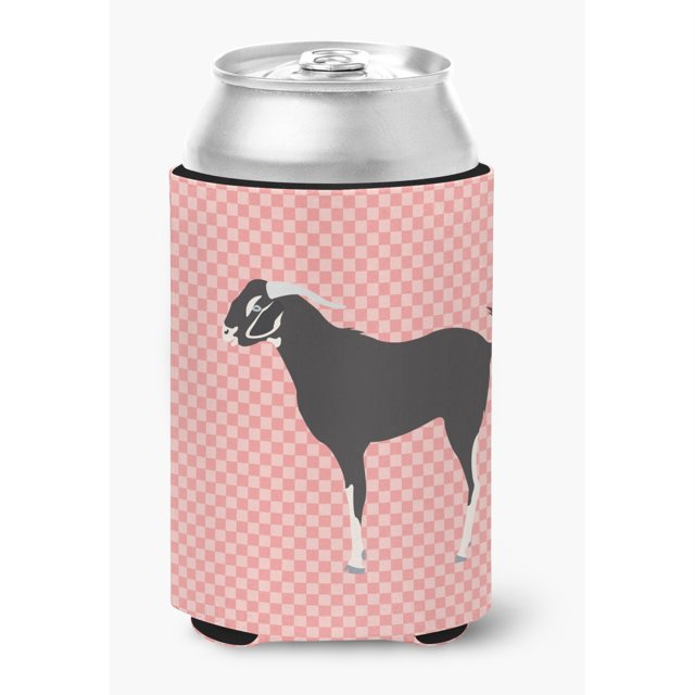 "Treasures Black Bengal Pink Check - Abrazadera decorativa para latas, multicolor" Caroline's Treasures BB7884CC