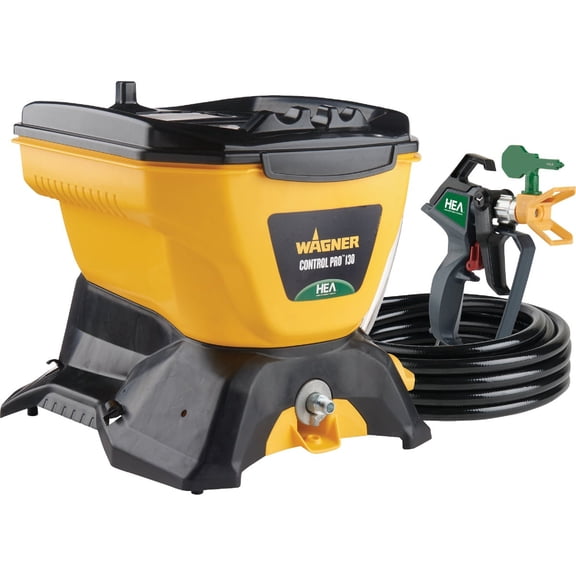 Wagner 0580678 Control Pro 130 Power Tank Paint Sprayer, High Efficiency Airless with Low Overspray