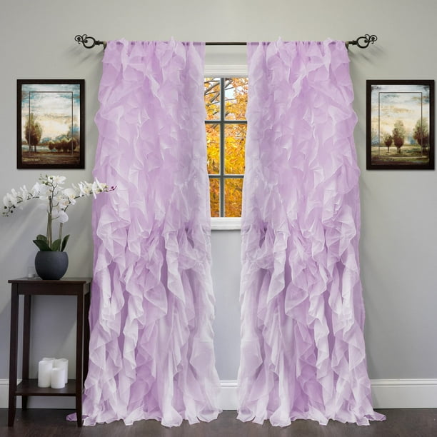 Panel de cortina de ventana de la colección Sweet Home Sheer Voile