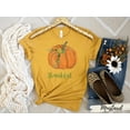 thumbnail image 6 of Women's Thankful Pumpkin Thanksgiving T-Shirt, 6 of 8