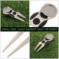 thumbnail image 4 of Miangastore Marqueur de Boule et Outil de Divot Design Multi-Portable 2 Pcs 3.7X1.1X0.2In, 4 of 8