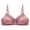 Pink Everyday Bra for Women, variant on ATOYSOY Women's Plus Size Everyday Bra Wireless Breathable Push Up Underwear Smoothing Comfort Bra Support Full Coverage Bra Beige XXL