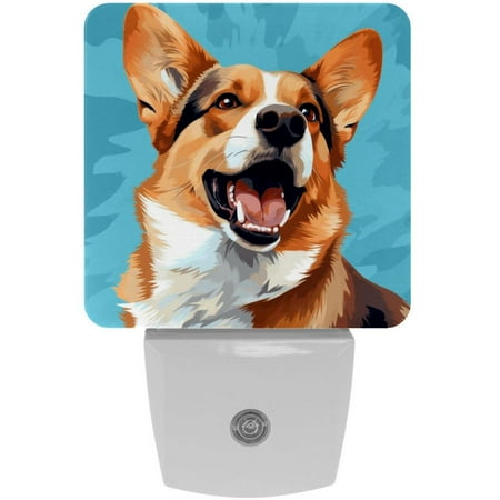 

Dog LED Square Night Light - Energy Efficient and Stylish Illumination for Bedrooms and Hallways - 200 Characters