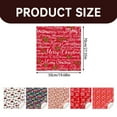 thumbnail image 3 of Clearance! Gift Wrapping Paper Red And White Paper 6Pcs 70cm X 50cm Per Roll For Packing Goods, 3 of 7
