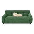 thumbnail image 6 of Soft and comfortable pet sofa with backrest and armrests, suitable for modern rectangular pet sofas for small and medium-sized dogs,-Beige, 6 of 10