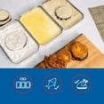 thumbnail image 4 of Kuchenprofi Stainless Steel Breading Set, No Mess Linking, Overlapping Breading Trays, Set of 3, 4 of 4