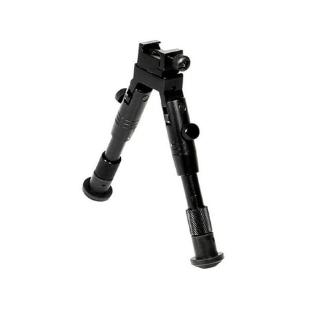 Picatinny Swivel Bipod Mount Rubber Feet 6.2-6.7 Height Foregrip  -