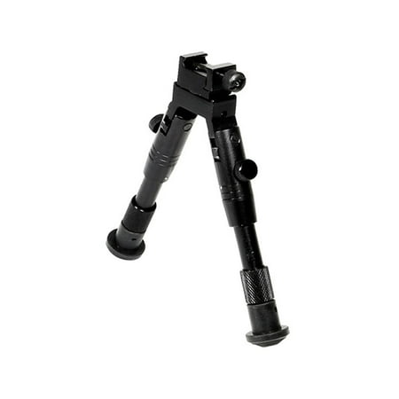 Picatinny Swivel Bipod Mount Rubber Feet 6.2-6.7 Height Foregrip  - (Best Bipod For M1a Scout)