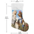 thumbnail image 2 of Coolnut The Dog in The Garden Christmas Stockings 1PCS,Big Xmas Stockings Gift Decorations and Party Supplies,Used for Fireplace Decoration Socks Christmas Tree Decoration984 Decor Gifts, 2 of 7