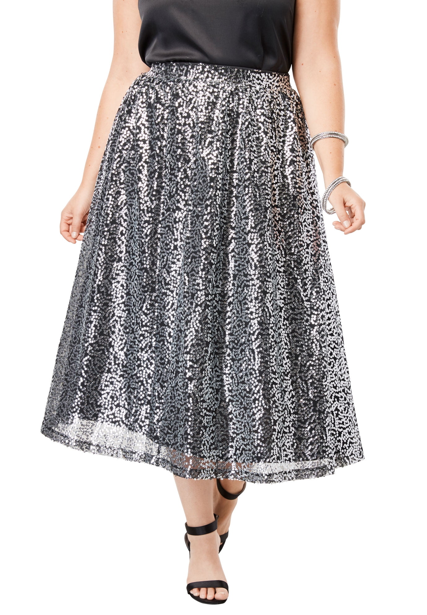 plus size sequin belt