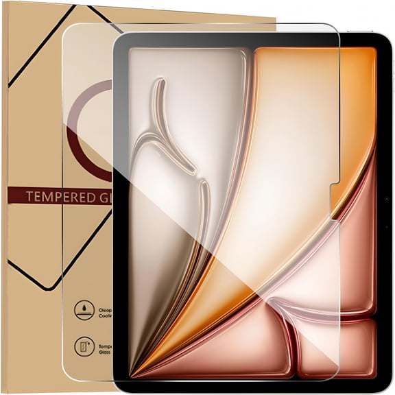GJX 13 Inch Tempered Glass Film Screen Protector Pro 2024, High Definition, Anti-scratch, 9H HD Clear, Bubble Free (1 PC)