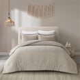thumbnail image 3 of Posh Living Jeter 2pc Twin/Twin XL Comforter Set Beige, 3 of 6