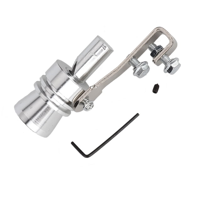 Turbo Sound Whistle,Trumpet Type Universal Exhaust Exhaust Whistle Muffler Turbo Sound Simulator Whistle Multi-Functional