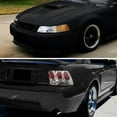 thumbnail image 2 of Spec-D Tuning for Ford Mustang Clear Headlights+Rear Brake Parking Lamps Tail Lights, 2 of 7